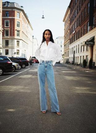 Джинси вайд лег wide leg від zara🌸