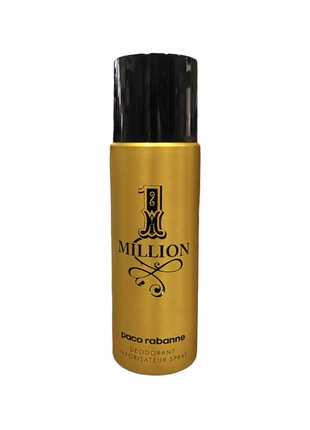 Дезодорант спрей чоловічий paco rabanne 1 million 200ml2 фото