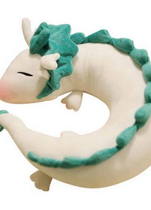 Мягкая игрушка дракон хаку resteq. мягкая игрушка дракон 30 см из мультфильма унесенные призраками
