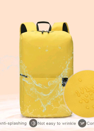Кольоровий рюкзак xiaomi водонепроникний спортивний шкільний сумк9 фото