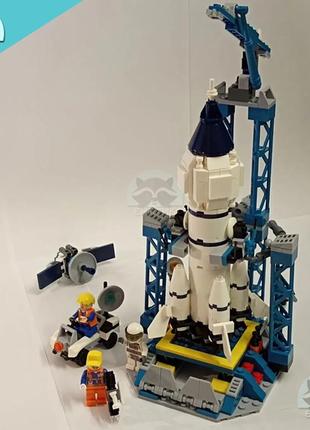 Набір космічна ракета (458 деталей) сумісний з lego3 фото