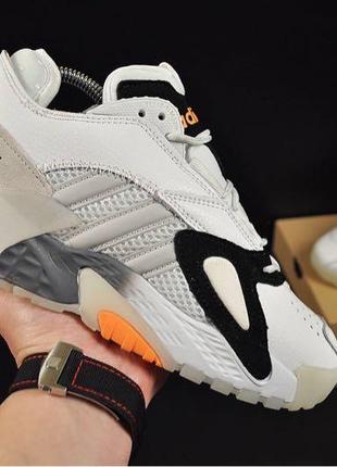 Кросівки чоловічі adidas streetball white ₴ black2 фото