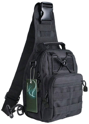 Качественная тактическая сумка, укрепленная мужская сумка рюкзак1 фото