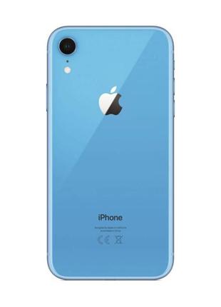 Нові iphone xr  (128gb) neverlok blue3 фото