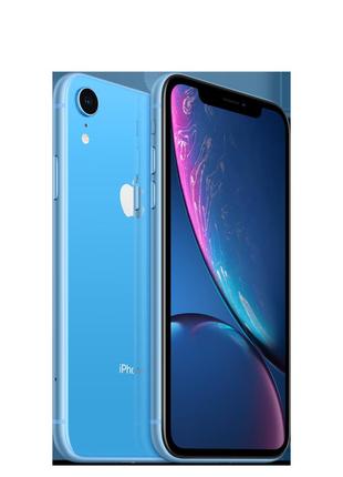 Нові iphone xr  (128gb) neverlok blue1 фото