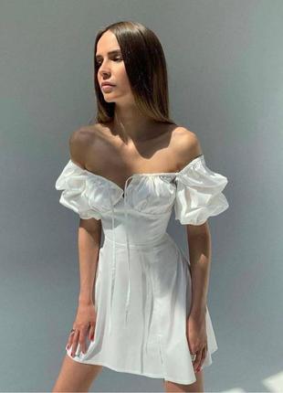 Сукня жіноча «прованс» білий/чорний кольори8 фото