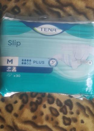 Підгузники для дорослих tena slip plus m, 6 крапель х 30 шт1 фото