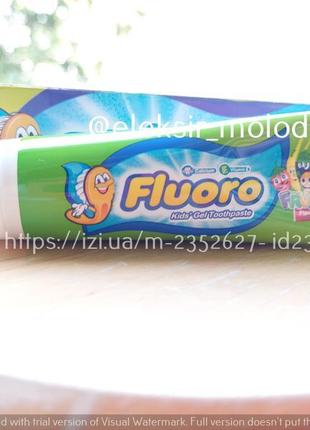Fluoro дитяча зубна паста 50 грам. єгипет.2 фото