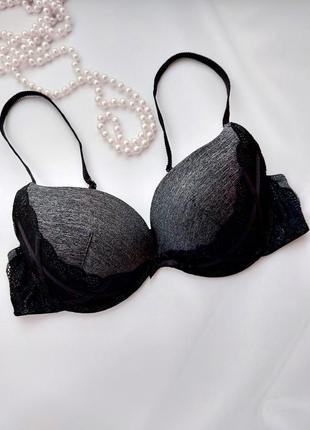 80c красивый меланжевый бюстгальтер пуш ап secret possessions