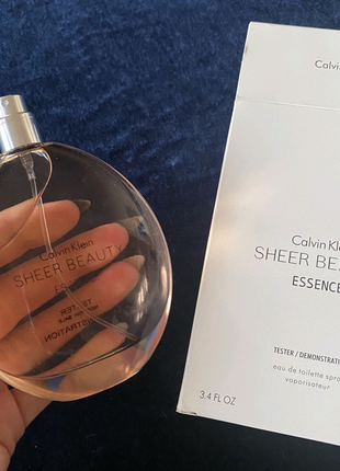 Жіночі парфуми тестер"calvin klein sheer beauty essence" 100 ml.