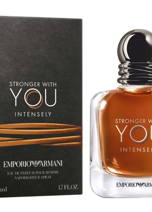 Giorgio armani stronger with you intensely" 100ml1 фото