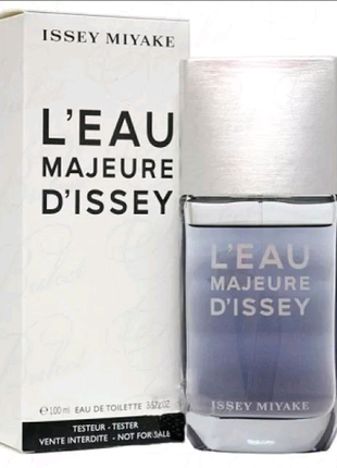 Парфуми чоловічі тестер "issey miyake l'eau majeure d'issey" 100m