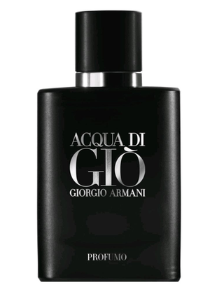 Парфуми чоловічі оригінал "giorgio armani acqua di gio profumo" 12 фото