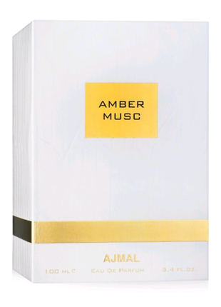 Духи унисекс "ajmal amber musc" 100ml2 фото