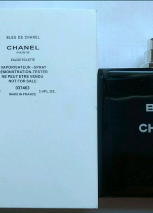 Парфуми чоловічі тестер" bleu de chanel toilette " 100ml1 фото