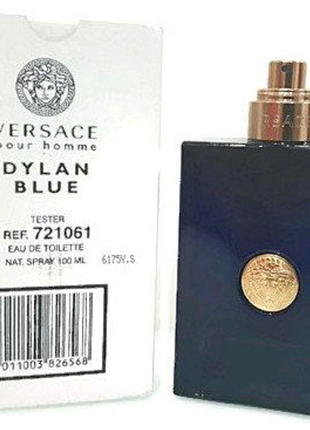 Парфуми чоловічі тестер "versace dylan blue pour homme" 100ml