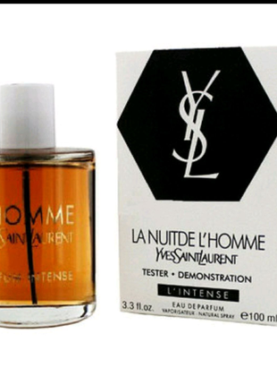 Парфуми чоловічі тестер "yves saint laurent l'homme l intense" 10