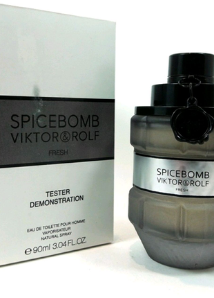 Парфуми чоловічі тестер "viktor & rolf spicebomb eau fraiche" 90