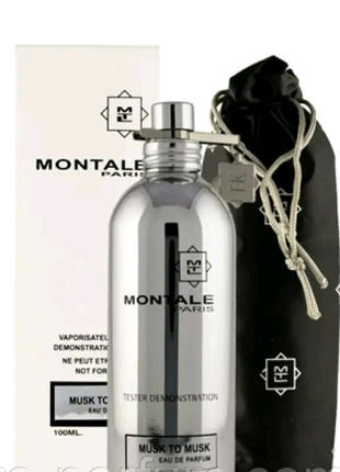 Духи унісекс тестер "montale musk to musk" 100ml