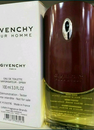 Парфуми чоловічі тестер "givenchy pour homme" 100ml