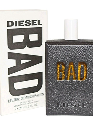 Парфуми чоловічі тестер "diesel bad" 125 ml.1 фото