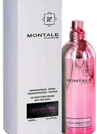 Духи унісекс тестер "montale aoud amber rose"100 ml