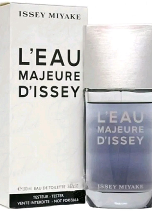 Парфуми чоловічі тестер "issey miyake l'eau majeure d'issey" 100m