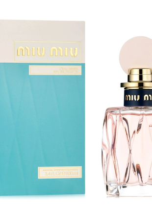 Жіночі парфуми "miu miu l'eau rosee" 100ml