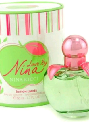Жіночі парфуми "nina ricci love by nina" 50ml1 фото