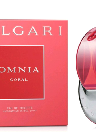 Жіночі парфуми "bvlgari omnia coral" 65ml.