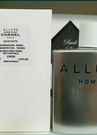 Парфуми чоловічі тестер "chanel allure sport" 100ml1 фото