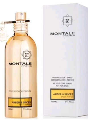 Духи унісекс тестер "montale amber & spices" 100ml1 фото