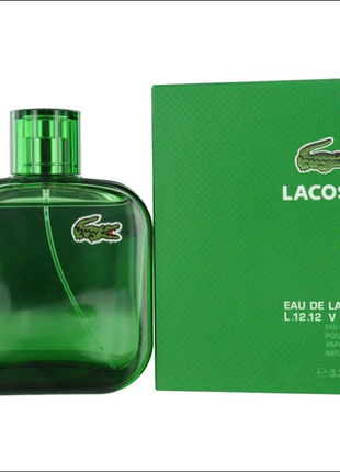 Парфуми чоловічі "lacoste l. 12.12 green pour homme" 100ml1 фото