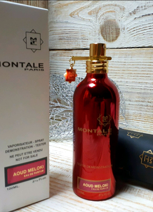 Духи унісекс тестер "montale paris aoud meloki" 100ml1 фото