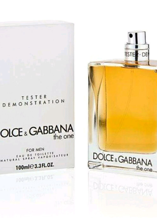 Парфуми чоловічі тестер "dolce &gabbana the one" 100ml