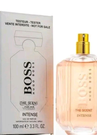 Жіночі парфуми тестер "hugo boss the scent intense" 100ml