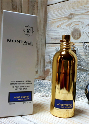 Духи унісекс тестер "montale paris aoud velvet" 100ml1 фото