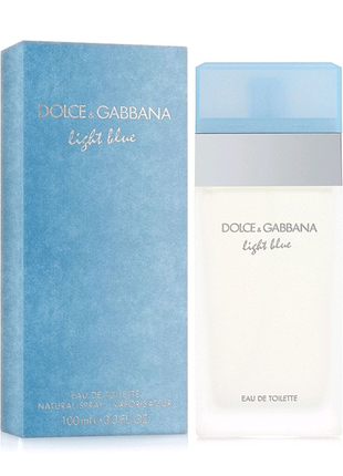 Жіночі парфуми оригінал "dolce&gabbana light blue" 100ml