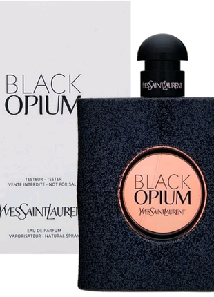 Жіночі парфуми тестер "yves saint laurent black opium" 90ml