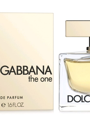 Жіночі парфуми оригінал "dolce&gabbana the one" 75ml