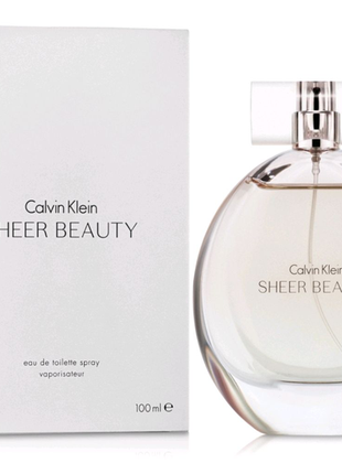 Жіночі парфуми тестер "calvin klein sheer beauty" 100ml