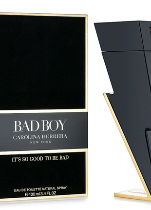 Парфуми чоловічі оригінал "carolina herrera bad boy" 100ml