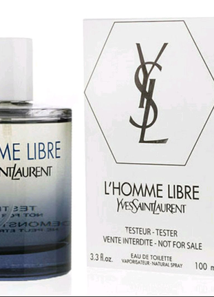 Парфуми чоловічі тестер "yves saint laurent l'homme libre" 100ml1 фото