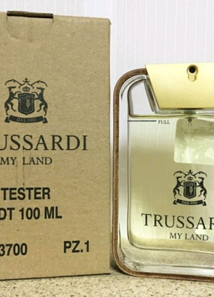 Парфуми чоловічі тестер "trussardi my land" 100ml1 фото