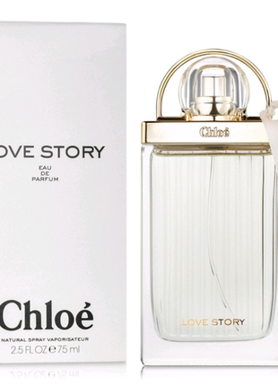 Жіночі парфуми тестер "chloe love story" 75ml