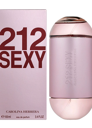 Жіночі парфуми оригінал "carolina herrera 212 sexy" 100ml