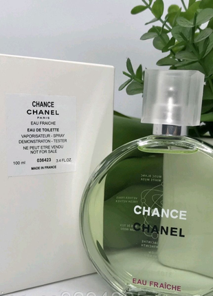 Жіночі парфуми тестер "chanel chance eau fraiche" 100ml1 фото