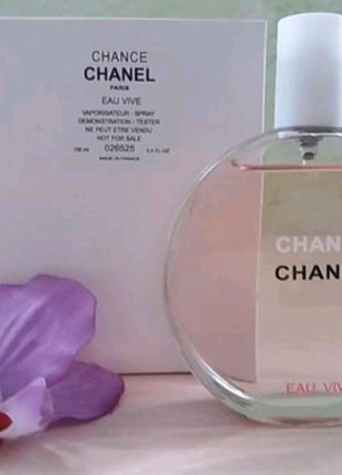 Жіночі парфуми тестер "chanel chance eau vive" 100ml