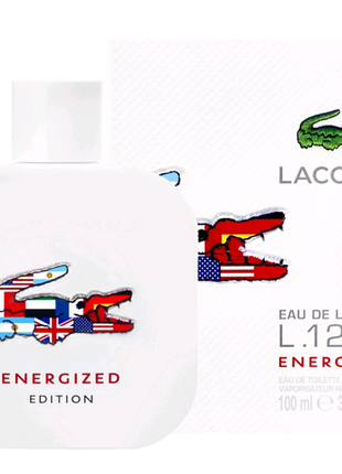 Парфуми чоловічі "eau de lacoste l. 12.12 energized" 100ml