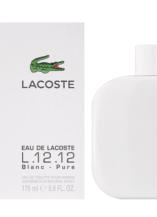 Парфуми чоловічі "eau de lacoste l. 12.12 blanc" 100ml1 фото